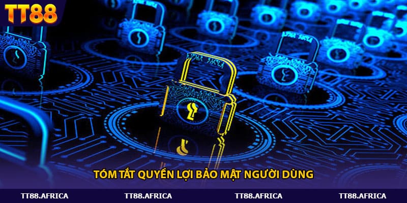 Tóm tắt quyền lợi bảo mật người dùng